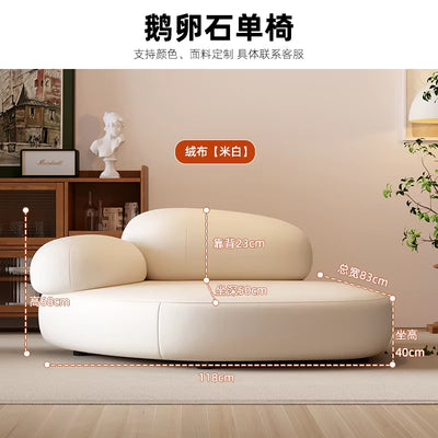 Modern White Living Room Sofas Luxury Lazy European Minimalist Living Room Sofas Home Sofás Sala De Estar Furniture Decoration