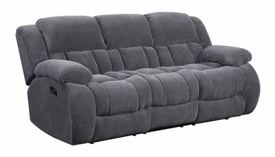 Weissman Motion Collection Modern Motion Sofa with 1" Cool Gel Memory Foam Topper