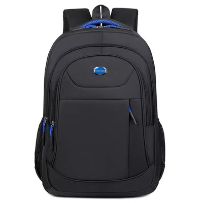 Men'S Backpack Oxford Waterproof Backpack Business Computer Bag Leisure Travel Backpack High School Student Backpack