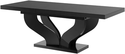 Aviva Extendable Dining Table Black