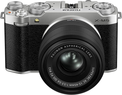 X-M5 Mirrorless Digital Camera Xc15-45Mmf3.5-5.6 OIS PZ Lens Kit - Silver