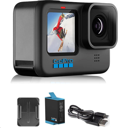 HERO10 Black- E-Commerce Packaging - Waterproof Action Camera with Front LCD & Touch Rear Screens, 5.3K60 Ultra HD Video