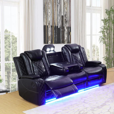 Breathable Leather Power Electric Recliner Chair