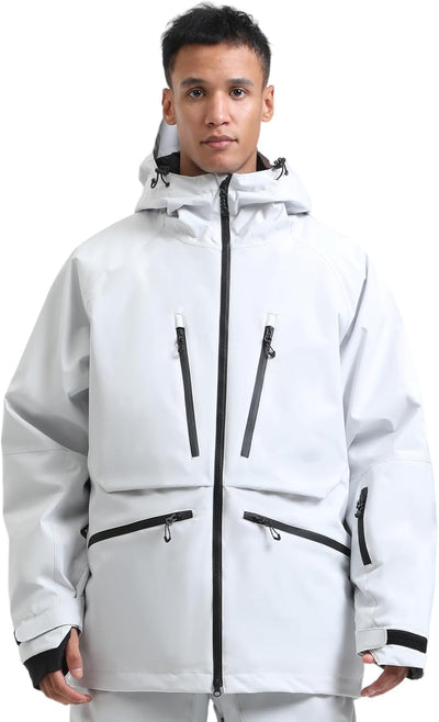 Mens Snowboard Jacket Womens Ski Coat Waterproof Insulated Snow Coat Winter Hooded Mountain Jackets