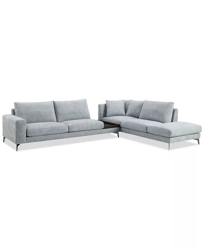 CLOSEOUT! Lydney 139" 2-Pc. Fabric Sectional, Created for Macy'S