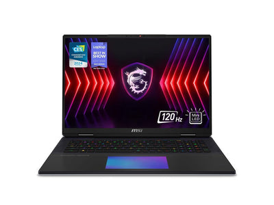 - Titan 18 HX A14VIG-036US 18.0" 120 Hz Mini LED - Intel Core I9 14Th Gen 14900HX (2.20Ghz) - Geforce RTX 4090 Laptop GPU - 128 GB DDR5 - 4 TB Pcie SSD - Windows 11 Pro 64-Bit - Gaming Laptop (Ti