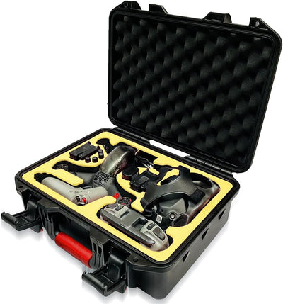 Waterproof DJI FPV Drone Case, DJI FPV Hard Case Compact Carrying Case, FPV Drone Kit, DJI FPV Accessories[Case ONLY]