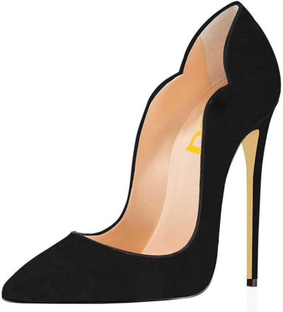 Women Classic Pointed Toe High Heels Sexy Stiletto Pumps Office Lady Casual Dress Party Prom Shoes Size 4-15 US