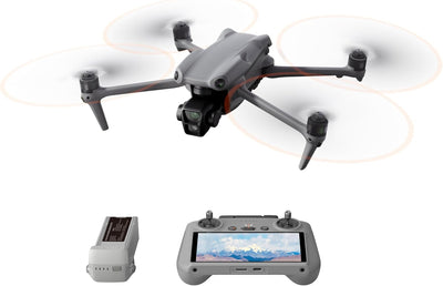 Air Drone with Wide Angle & Medium Tele Dual Primary Cameras, GPS 4K UHD Drones with All-Direction Obstacle Sensing and 20Km FHD Transmission, 4K/60Fps HDR , 48MP Photo, 46-Min Flight, Auto Filming, Remote Controller with Screen, FAA Remote ID Compliant